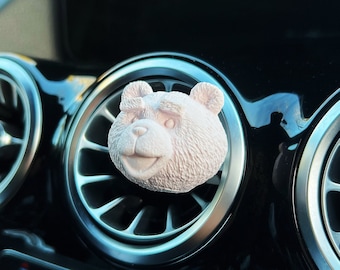 Car Air Freshener, Teddy Bear Car Vent Clip, Custom Air Freshener, Funny Car Accessories, Custom Colored Scented Car Freshies, Car Ornament
