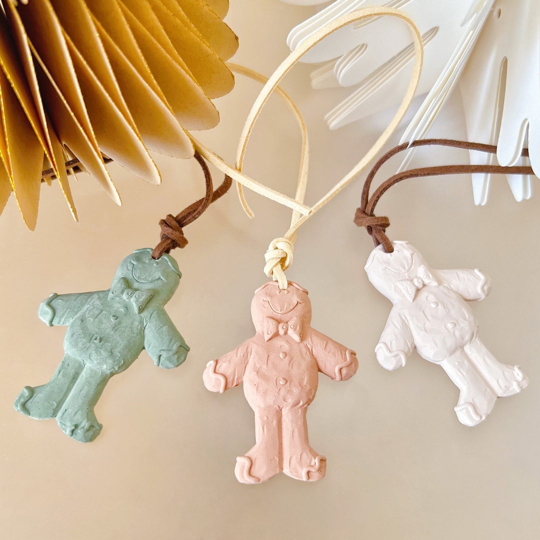 Gingerbread Man Car Air Freshener Car Hanging Diffuser Car Etsy