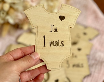 Cartes étapes bébé