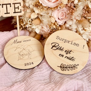Carte annonce bébé / grossesse