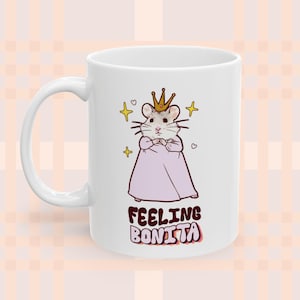 Feeling Bonita Mug - Funny Meme Mug, Novelty Gift Idea, Oddly Specific, Unhinged Mug, Cursed, Gag Gift, Ironic Mug, Gen Z Humor, Joke Gift