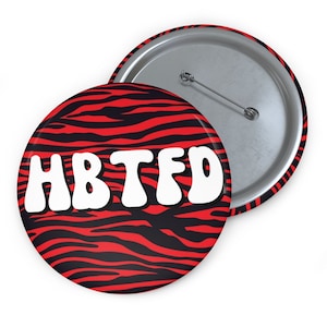 HBTFD Trendy UGA Gameday Button
