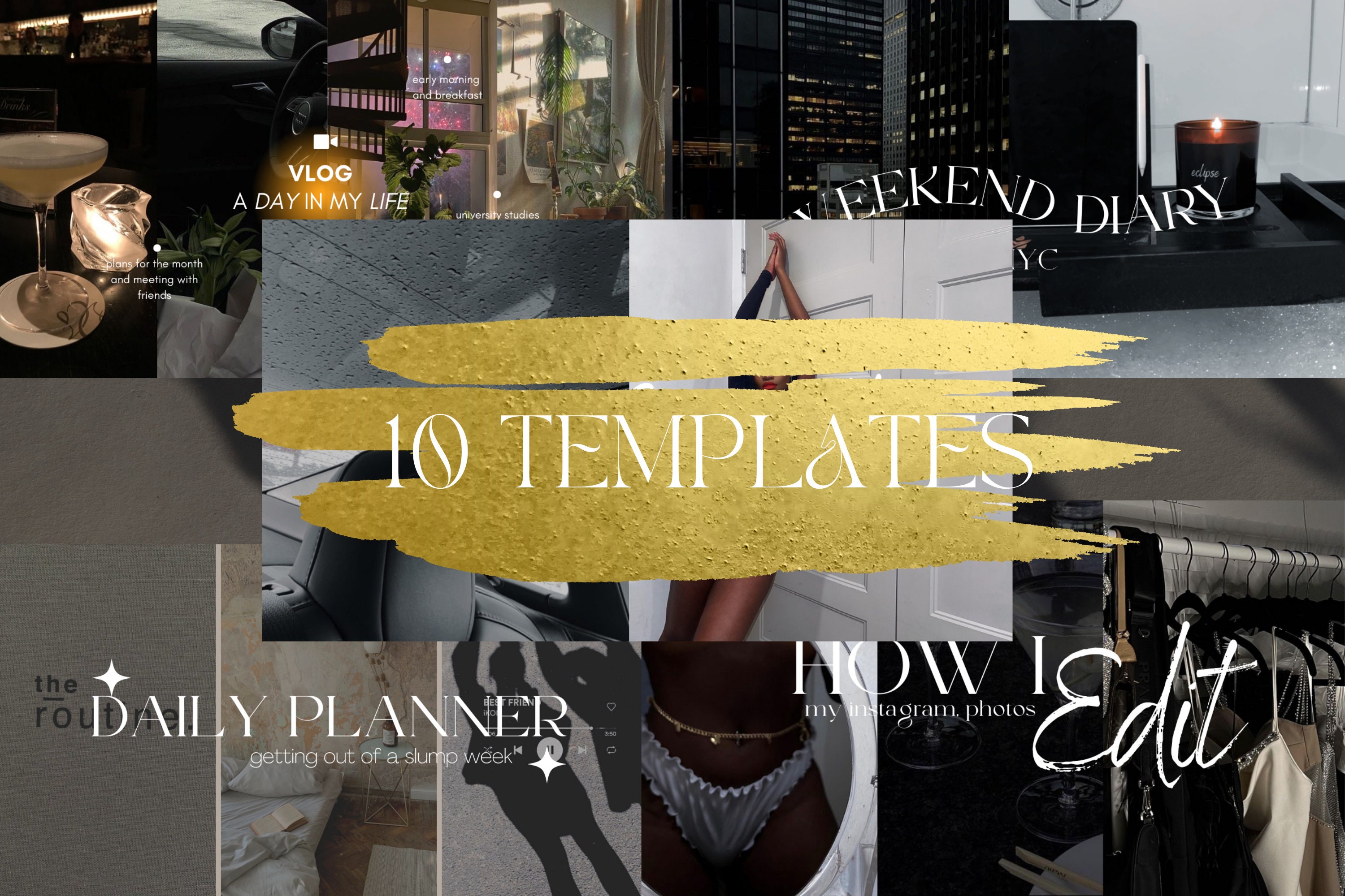 10 Minimalist Youtube Thumbnail Templates Youtube Channel Kit Youtube Branding Canva Thumbnail ...