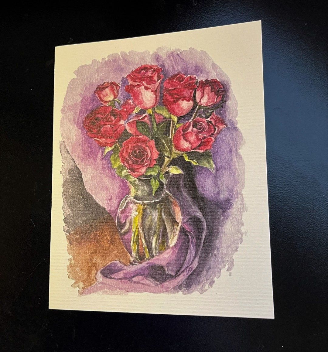 Red Rose Bouquet - Etsy