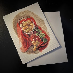 Copa de vino de dos caras