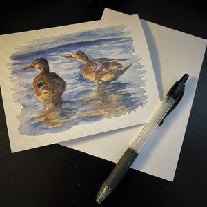 Enten einer Feder