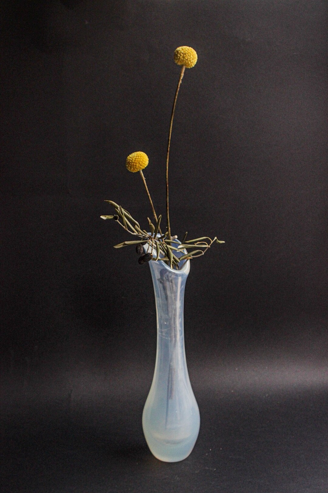 Swedish Opal Glass Vase by Orrefors Etsy