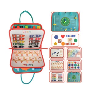 Montessori Buckle Toy Busy Board