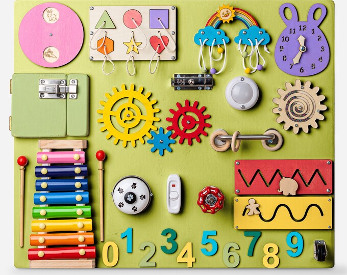 Ocean Busy Board 12x16 Inches Fast Shipping Development Toy Montessori ...