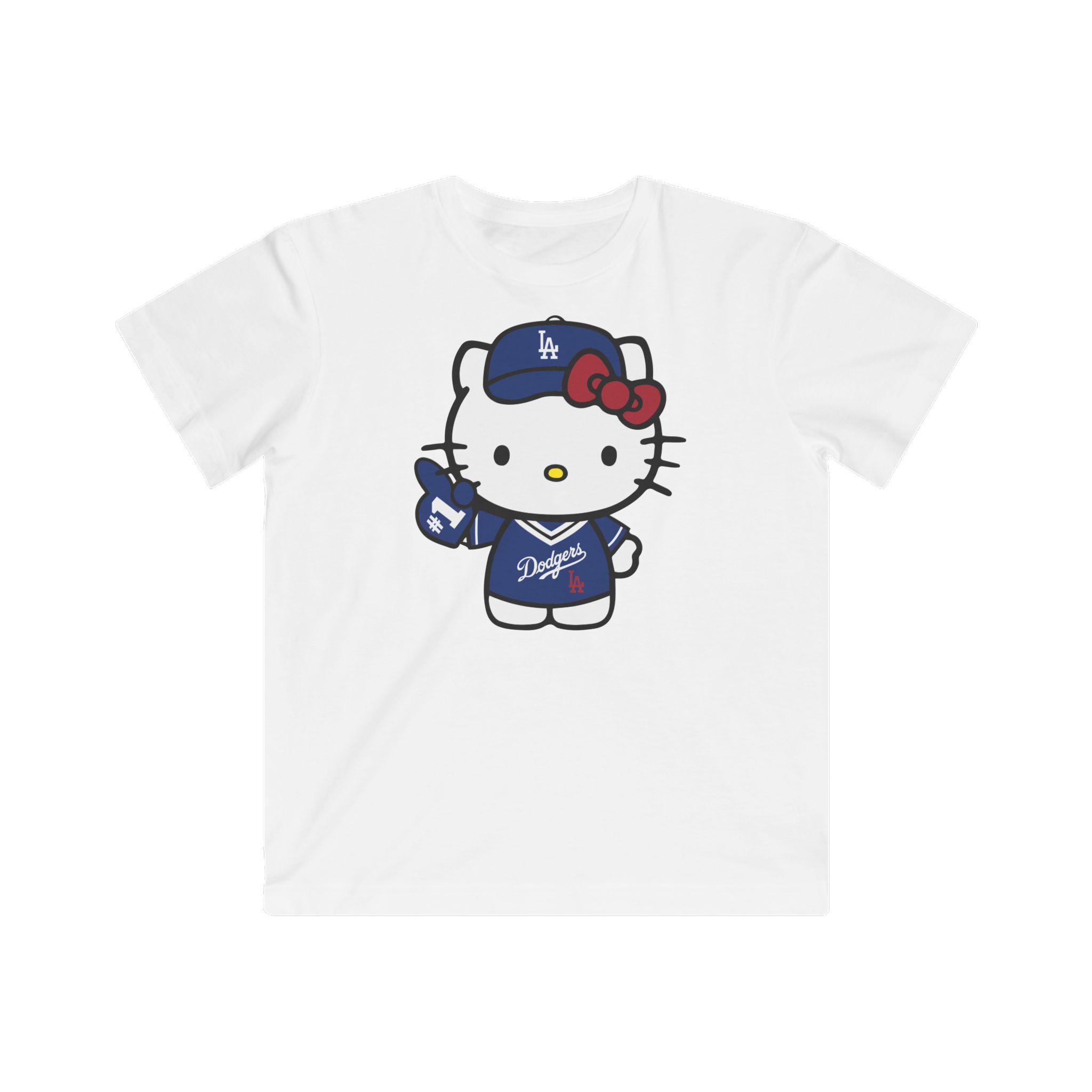 L】 Hello Kitty LA Dodgers Tシャツ レア 【公式通販】