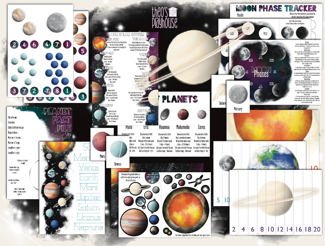 Our Solar System Activity & Learning Pack | Digital Download ...