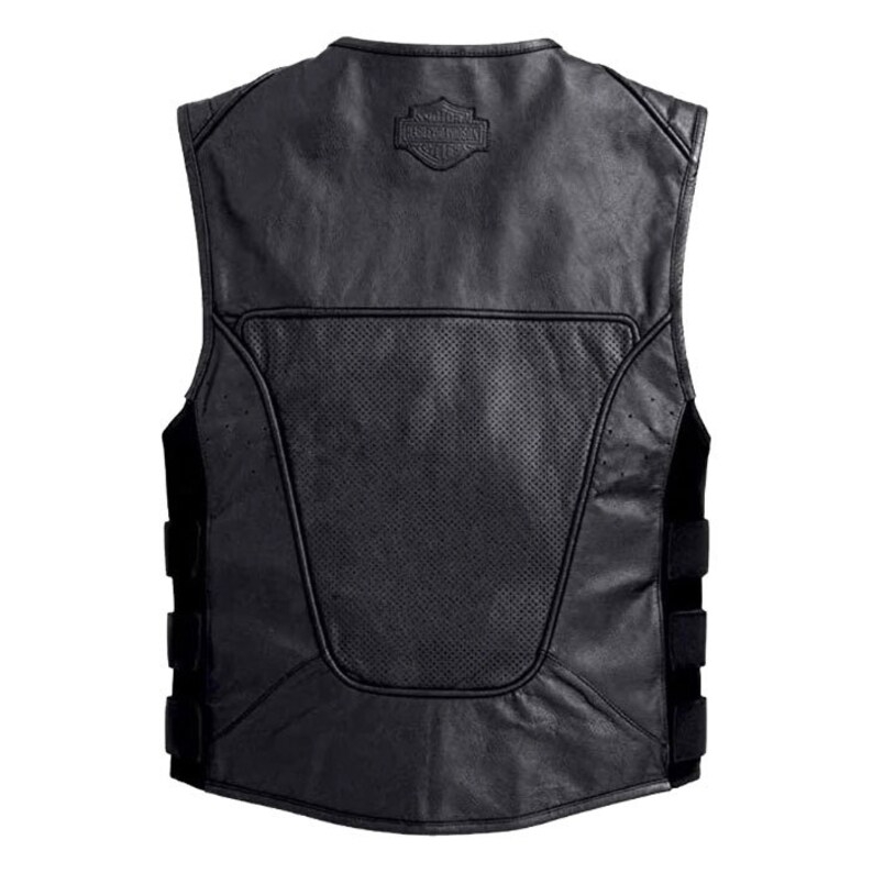 Leather Jacket Vest HARLEY LEATHER VEST