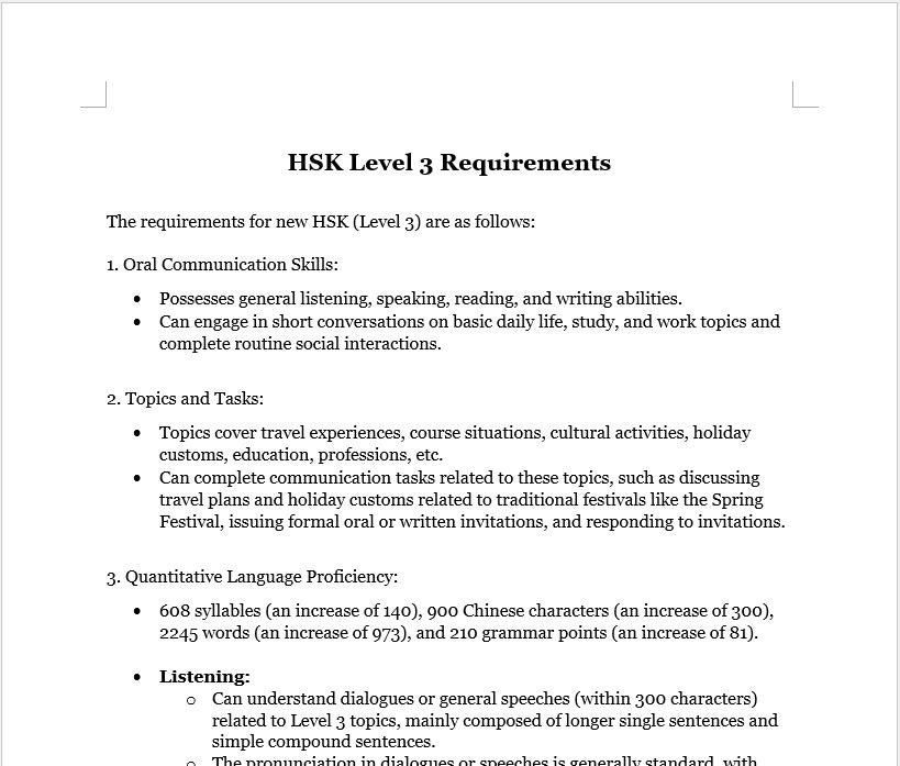 New HSK Level 3 Ultimate Guide With Official Syllabus, Chinese(06)