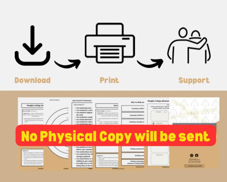 Risk Taking Behaviour Group Work Booster Pack Youth Worker Youth Work Resources Knife Crime Resources Education Learning image 4