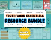 Youth Work Essential Bundle - Youth Work Resources - Youth Workers - Teaching Resources - Wellbeing Tools - Child and Youth Care Worker