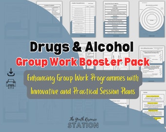 Drugs and Alcohol Group Work Booster Pack - Youth Work - Youth Work Resources - education - learning