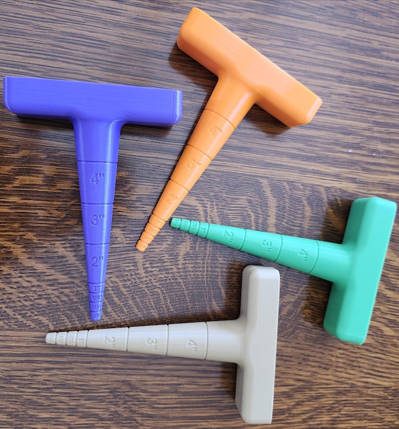 Dibble Rake Planting Dibble - Works With Seeds and Bulbs - Etsy