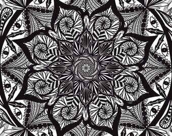 Printable Mandala Coloring Pages