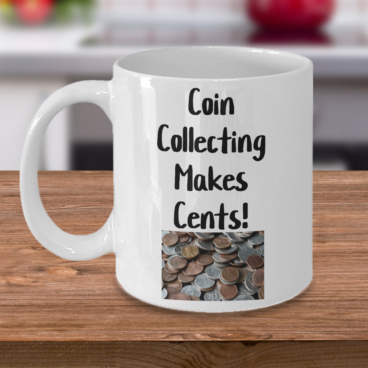 Coin Collector Mug, Funny Coin Collectors Coffee Mugs, Vintage Coin  Collecting Gift, Gifts, Tumbler Travel Mug Beer Can Holder Cooler 