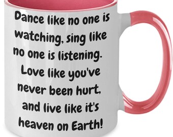 Wandtattoo Mit Spruch – „Dance Like Nobody Is Watching“ In Burgunderrot