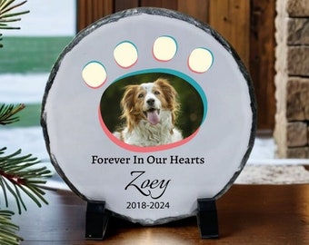 Custom Pet Memorial Gift, Cat Memorial Stone, Personalized Pet Memorial Gift, Pet Grave Marker Headstone, Bereavement Gift, Outdoor Memorial