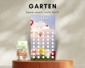 Garden Savings Challenge | 300 g | Saving for the garden, flowers, plants, beds | Envelope method