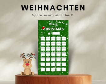 Christmas savings challenge | Saving for Christmas decorations, Christmas gifts, Christmas ornaments | Envelope method, clever saving