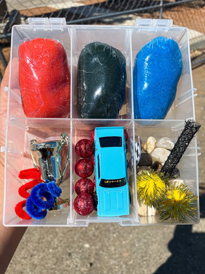 Cars Sensory Kit Etsy