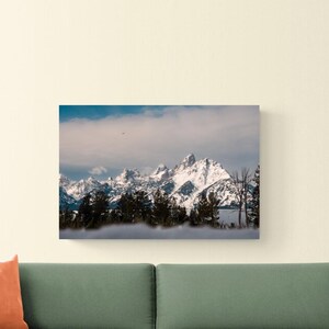 Grand Teton Nationalpark Winter Berglandschaft Fotografie