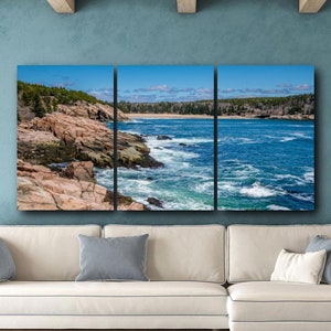 Acadia National Park Maine Photography Coastal Landscape Nature Print