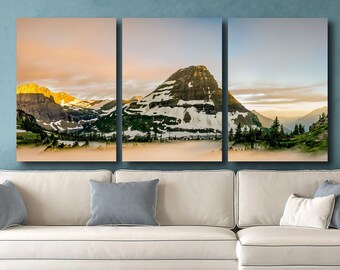 Hidden Lake Glacier National Park Landscape Photography Montana Scenery