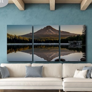 Mount Hood Trillium Lake Sunset, Oregon Landscape Nature Photography