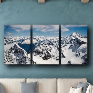 Schweizer Alpen Gebirgskette Schweiz Landschaft Fotografie Druck