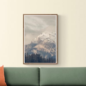Yoho National Park, Snow-covered Mountain, Canada, Landscape Photography