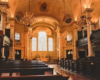 London Photography St Martin in the Fields Church Trafalgar Square Urban Art Print