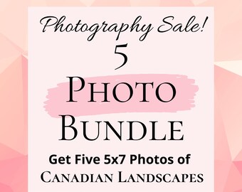 Canadian Landscapes 5 Photo Bundle