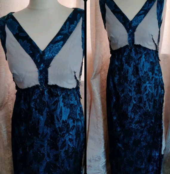 Vintage 60s Evening Dress in Stunning  Lightweigh… - image 5