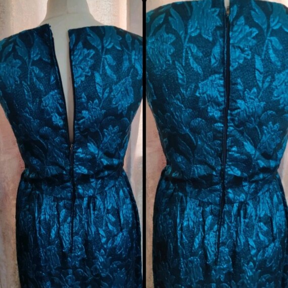 Vintage 60s Evening Dress in Stunning  Lightweigh… - image 3