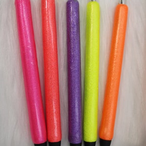 Neon Glitter Pen Set | Bridesmaid Gift | Office Decor| Gifts for Her