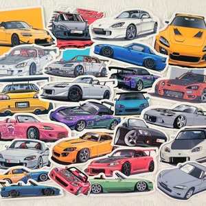25pc Vinyl stickers S2000 Vinyl Stickers JDM Legend Sports Cars for Honda fans