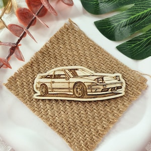 Japanese legend S13 Silvia 180sx 200sx 240sx si180 Classic car Wood Fridge Magnet JDM Drift Legend Sports Cars