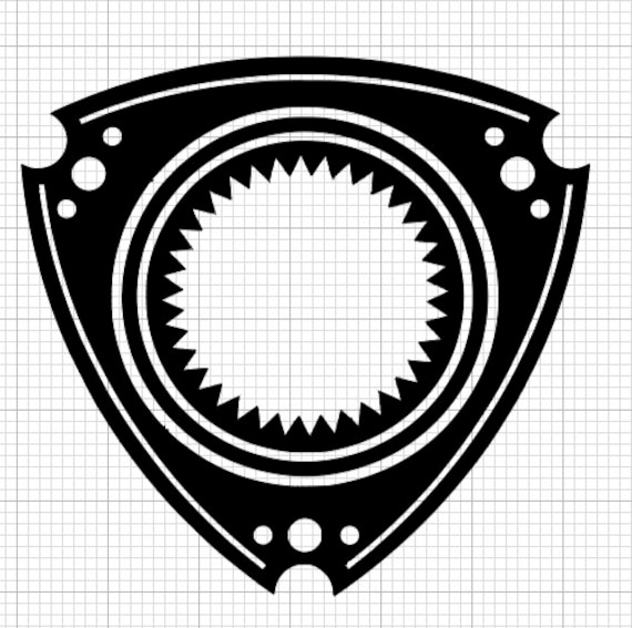 Rotary Wankel Engine Vinyl Decal for JDM Car Fans Etsy