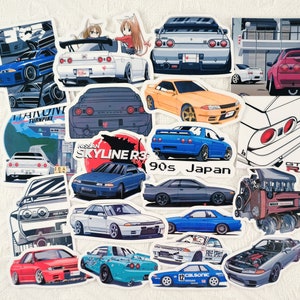 20 st JDM Legend Skyline GTR32 BNR32 vinylklistermärken JDM Legend sportbilar bild 5
