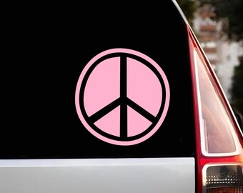 Vredesteken vinyl sticker stickers, vredessymbool vinyl sticker voor auto telefoon laptop raam fles deur mok spiegel koelkast, waterdichte sticker