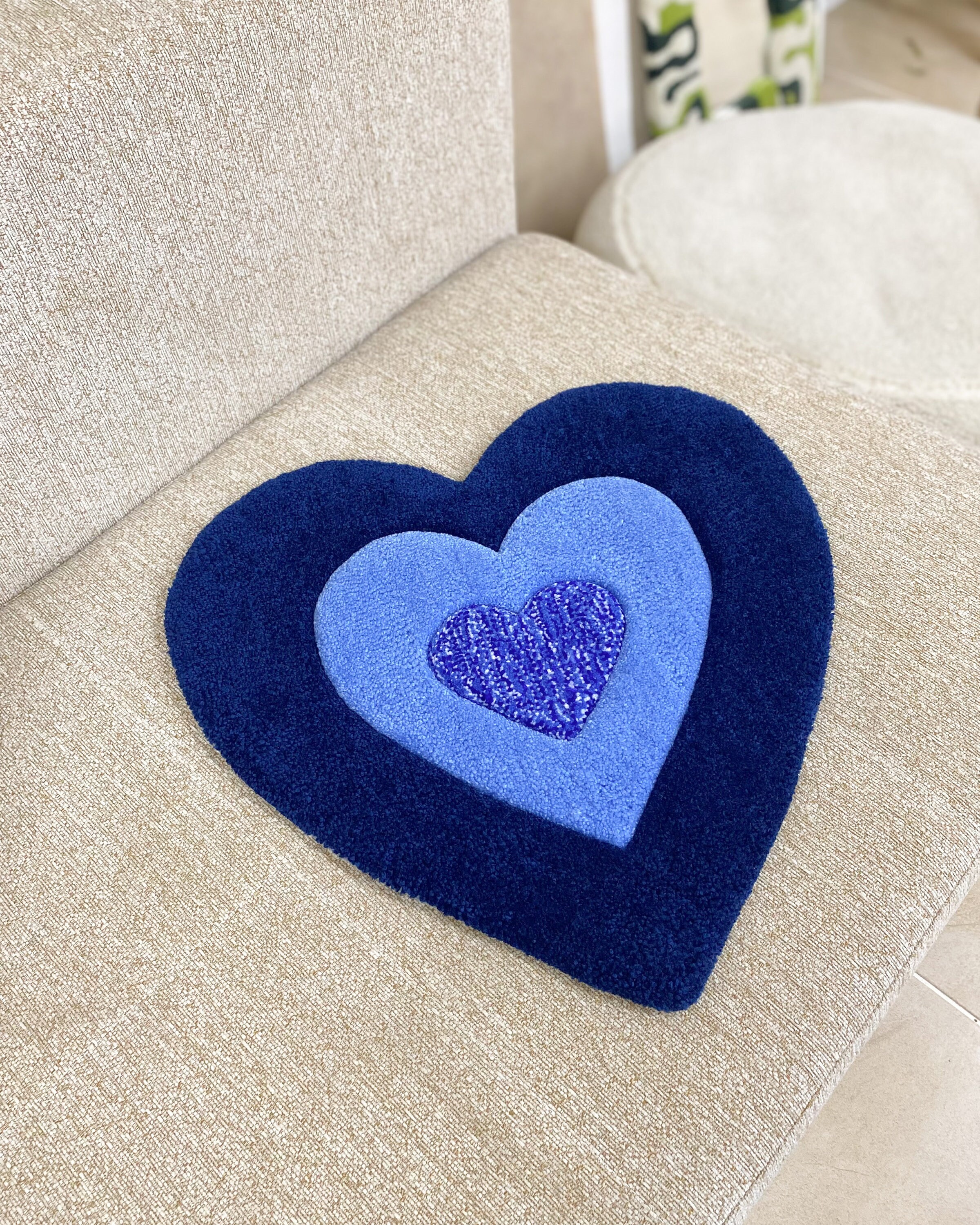 ラグ・カーペット HUMAN MADE HEART RUG SMALL GREEN Human Made Heart Rug Small Blue | eBay