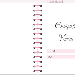 Digital Planner, Goodnotes Planner, Ipad notes, Goodnotes Template, Electronic Planner