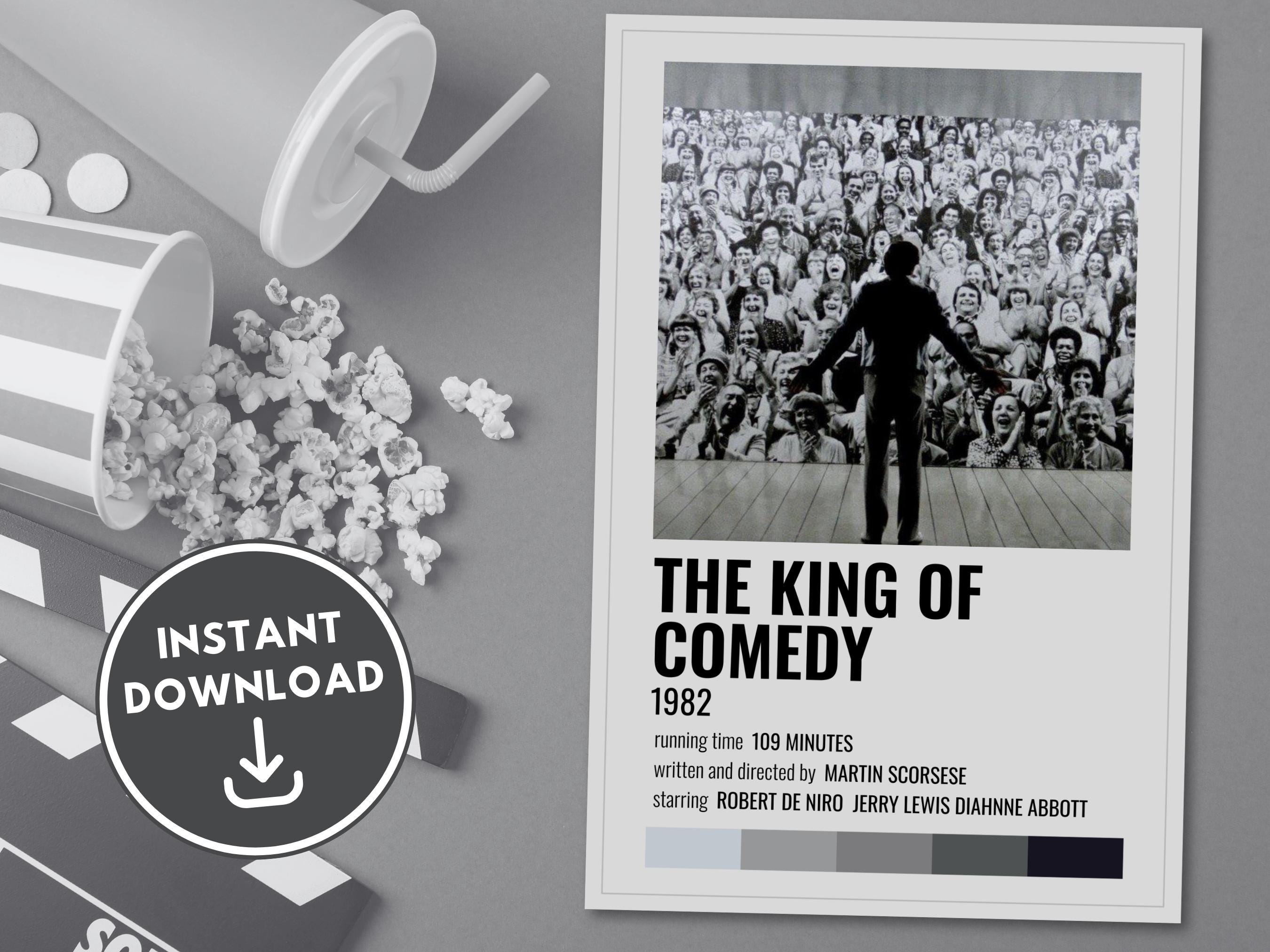 The King Of Comedy 1982 Poster