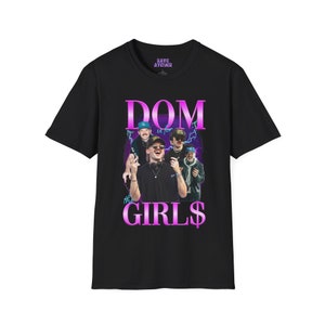 Dom Dolla T-Shirt, Dom Dolla Merch, Rave Shirt, EDM Tshirt| 90er Jahre Retro Rapper Bootleg EDM TShirt
