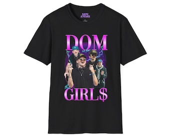 Dom Dolla Tee, Dom Dolla Merch, Rave Shirt, EDM Tshirt/ 90s Retro Rapper Bootleg EDM TShirt