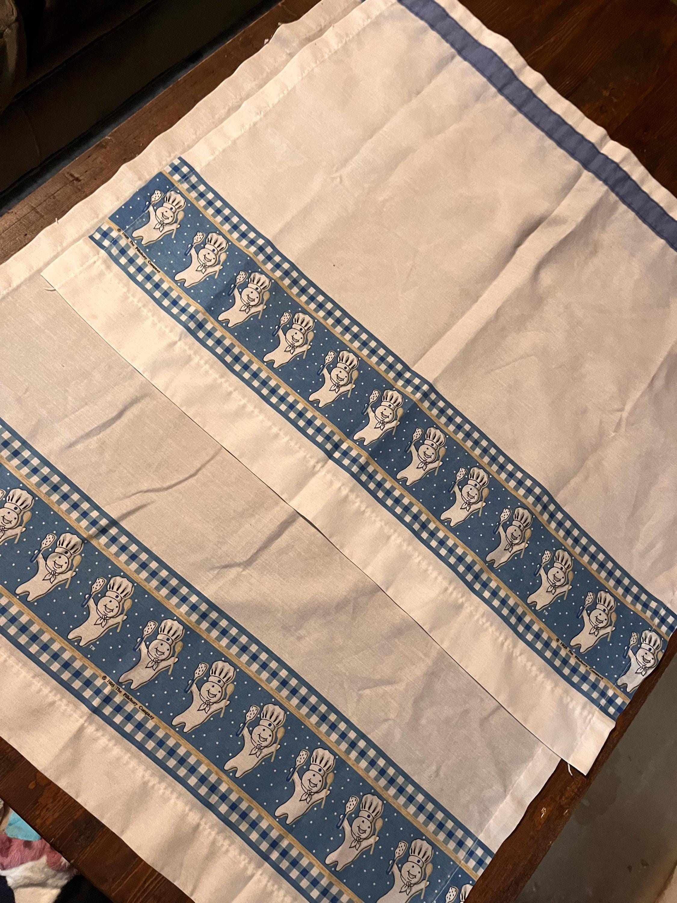Rare Vintage 1998 Pillsbury Doughboy Cafe 1 Curtain/1 Valance - Etsy